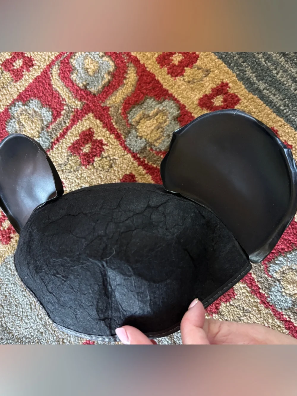Vintage mickey mouse club hat with mouse ears